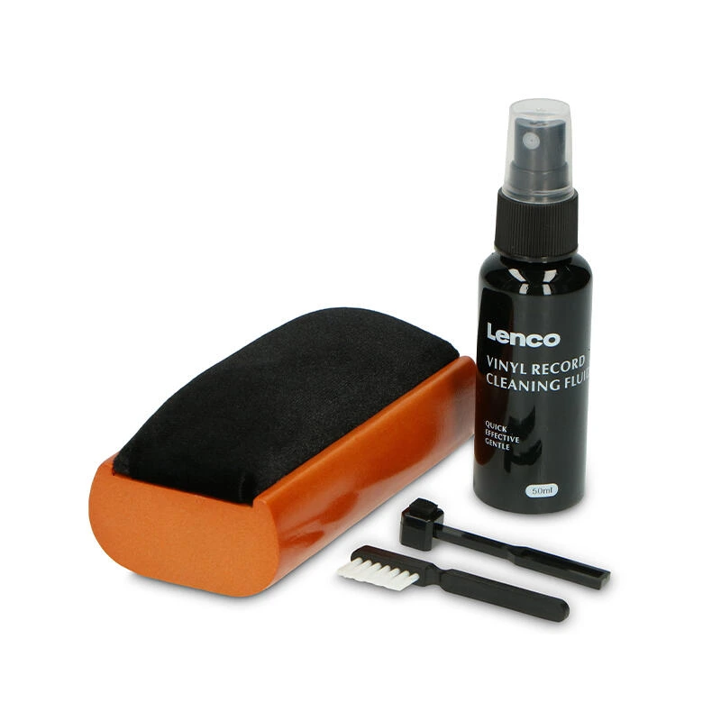 Lenco TTA-5IN1 Wooden cleaning brush with velvet padding | dinamikebi