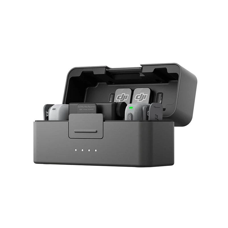 DJI Mic Mini 2 2 TX + 1 RX + Charging Case Grey | მიკროფონი