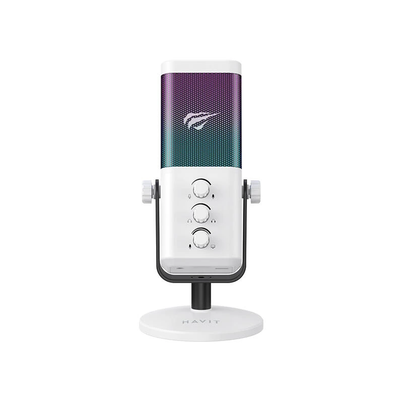 Havit GK65 Recording Live Microphone White | მიკროფონი