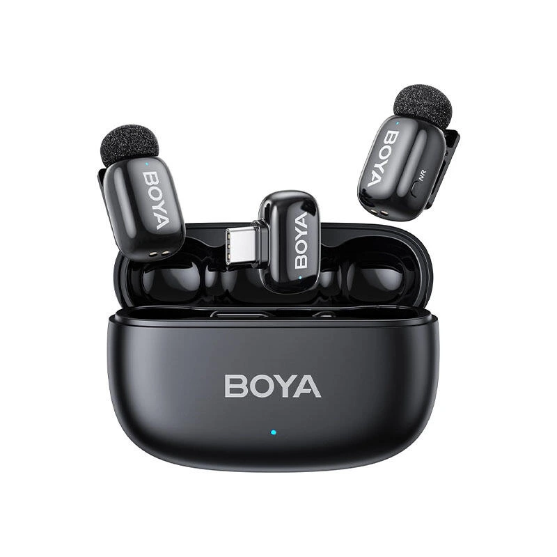 BOYA Mini 2-02 Ultracompact 2.4GHz Wireless Microphone System Combo Black | Микрофон