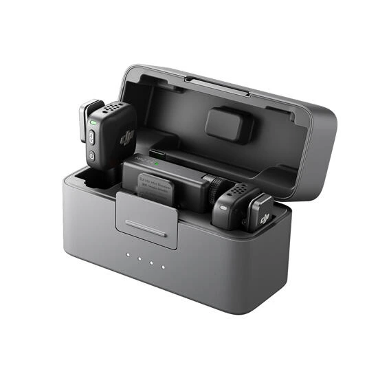 DJI MIC MINI 2 TX + 1 RX + CHARGING CASE Grey | Микрофон