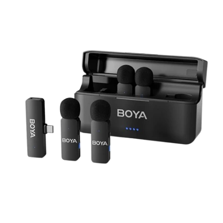Boya BY-V4U 2.4GHz Wireless Microphone System | მიკროფონი