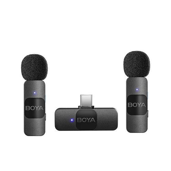 Boya BY-V20 Ultracompact 2.4GHz Wireless Microphone System Black | მიკროფონი