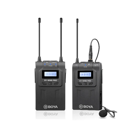 BOYA BY-WM8 PRO-K1 UHF Wireless Microphone | მიკროფონი