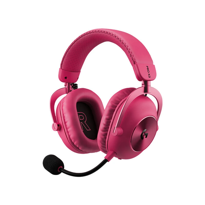 Logitech Gaming Headset G PRO X3 LIGHTSPEED WL L981-001756 Magneta | ყურსასმენი