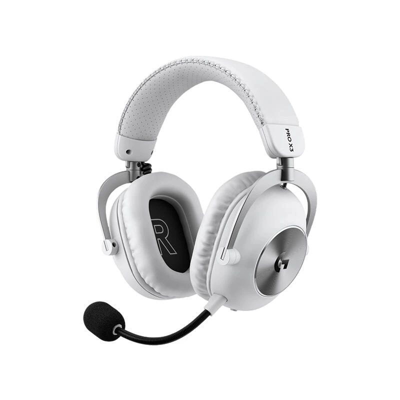 Logitech Gaming Headset G PRO X3 LIGHTSPEED WL L981-001748 White | ყურსასმენი