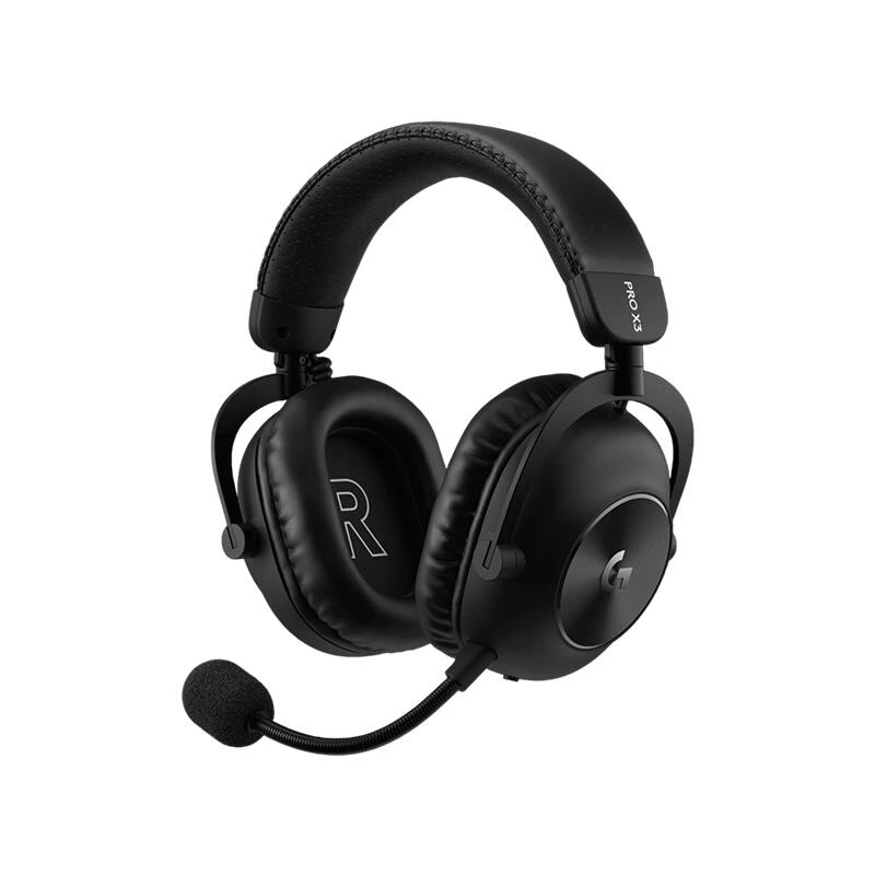 Logitech Gaming Headset G PRO X3 LIGHTSPEED WL L981-001740 Black | ყურსასმენი