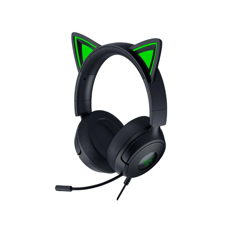 Razer Gaming Headset Kraken Kitty V3 X RZ04-05350200-R3M1 Black | ყურსასმენი