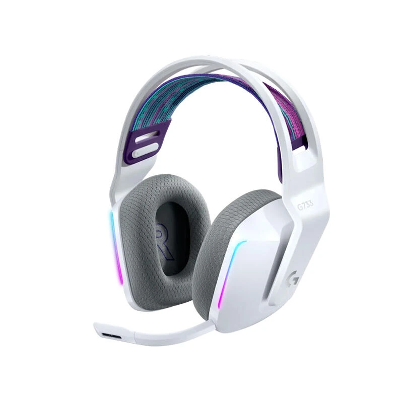 Logitech Gaming Headset G733 LIGHTSPEED L981-000883 White | Наушники