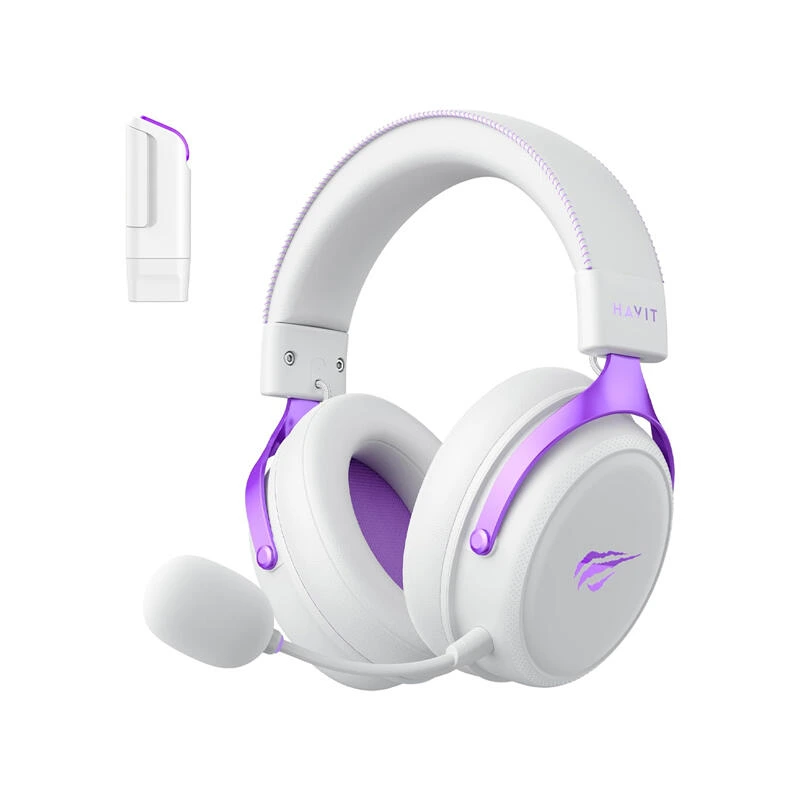 Havit H2015YG Gaming Headset White/Purple | Наушники