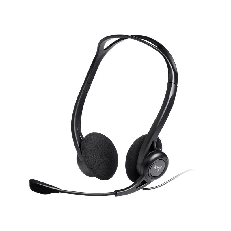 Logitech Corded Stereo Headset PC960 L981-000100 Black | Наушники
