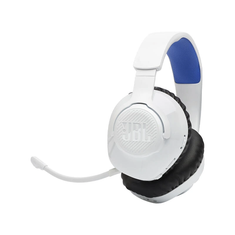 JBL Quantum 360P Gaming Headphones White/Blue | Наушники