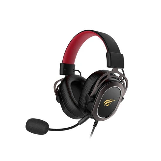 Havit HV-H2008D Gaming Headset Black/Ochre/Red | ყურსასმენი