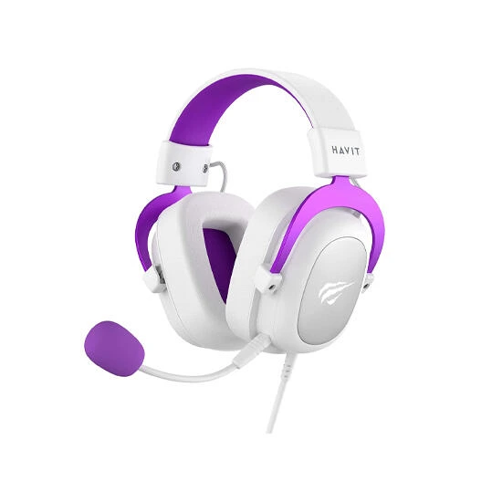 Havit HV-H2002D Gaming Headset White/Purple | ყურსასმენი