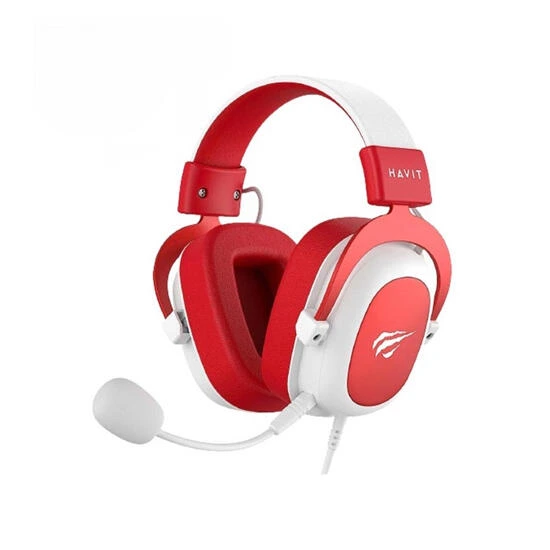Havit HV-H2002D Gaming Headset White/Red | ყურსასმენი