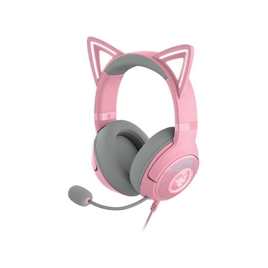 Razer Gaming Headset Kraken Kitty V2 Quartz | ყურსასმენი