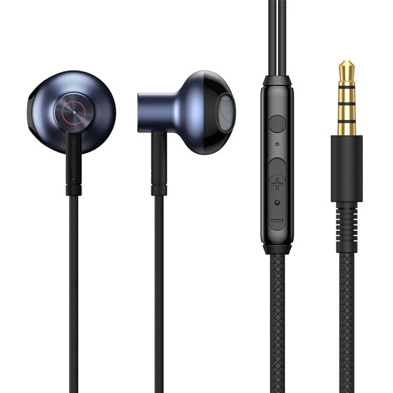 Baseus Encok 3.5mm Wired Earphone H19 NGH19-01 Black | Наушники