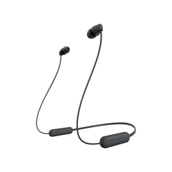 Sony WI-C100 Wireless In-ear Headphones Black | kursasmeni