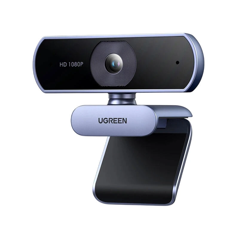 Ugreen FHD 2MP Built-in Microphone Webcam 15728 Black/Grey | Web camera