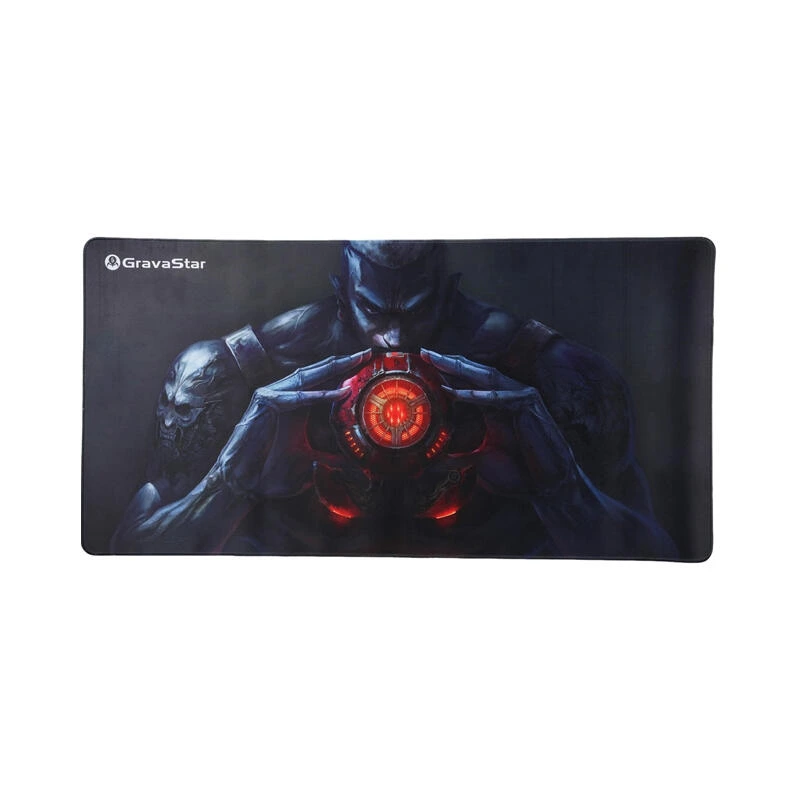 GravaStar Gaming Mouse Pad Warrior Black | Mousepad