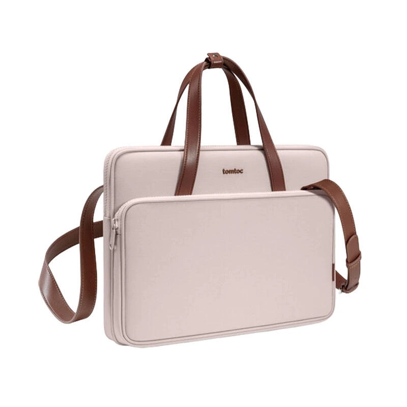 Tomtoc Versatile A12 Laptop Shoulder Bag 14 A12D3P1 Blush Pink | ჩანთა