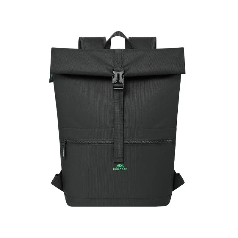 Rivacase 5567 ECO Rolltop Laptop backpack 15.6 Black | ჩანთა