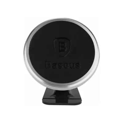 Baseus 360° Adjustable Magnetic Phone Mount SUCX140012 Black/Silver | телепонис самагри