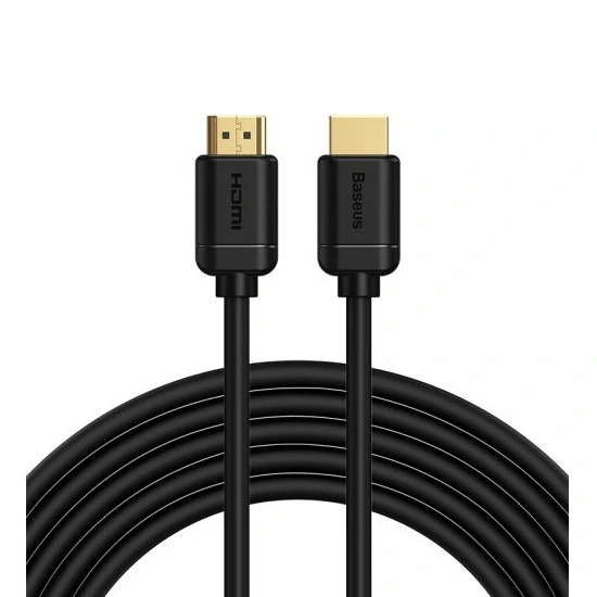 Baseus Horizontal 4KHDMI Male To 4KHDMI Male Adapter Cable 5m CADKLF-H01 Black | HDMI კაბელი