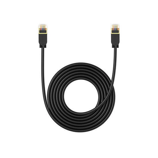 Baseus High Speed CAT7 10Gigabit Ethernet Cable (Slender Cable)3m B00133208111-04 Black | LAN cabels