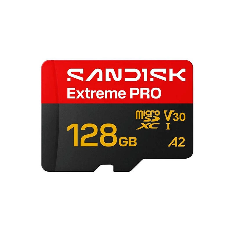 SanDisk 128GB Extreme PRO microSDXC UHS-I V30 A2 250MB/s SDSQXCJ-128G-GS6MA | Memory card