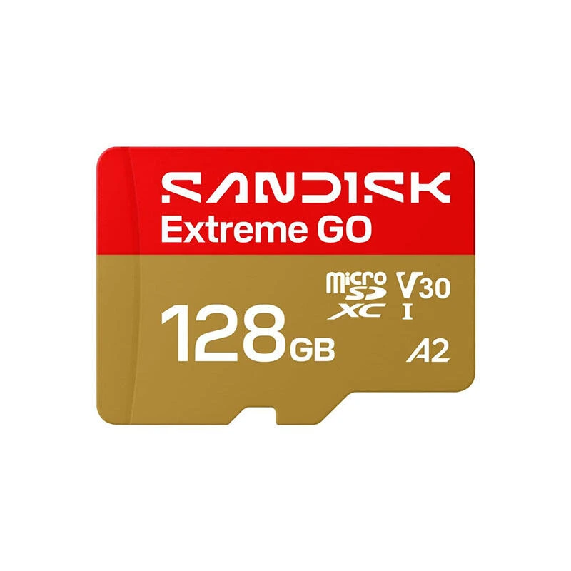 SanDisk 128GB Extreme MicroSD/XC UHS-I Card 240MB/S V30/4k Class 10 SDSQXGN-128G-GN6MN | მეხსიერების ბარათი