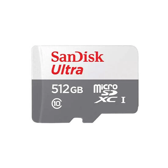 SanDisk 512GB Ultra MicroSD/HC UHS-I Card 100MB/S Class 10 SDSQUNR-512G-GN3MN | Memory card