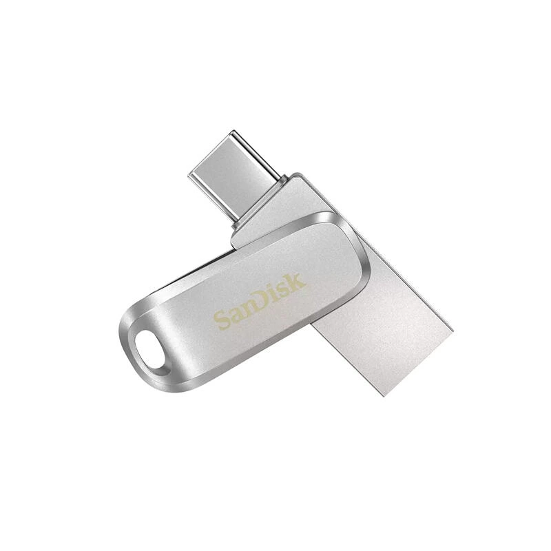 SanDisk Ultra Dual Drive Luxe 256GB SDDDC4-256G-G46 Silver | Flash drive