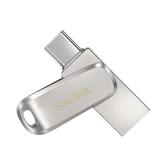 SanDisk Ultra Dual Drive Luxe 32GB SDDDC4-032G-G46 Silver | Флешка
