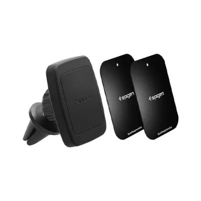 Spigen Magnetic Car Mount Holder For Air Vent H12 000CD20115 Black | ტელეფონის სამაგრი