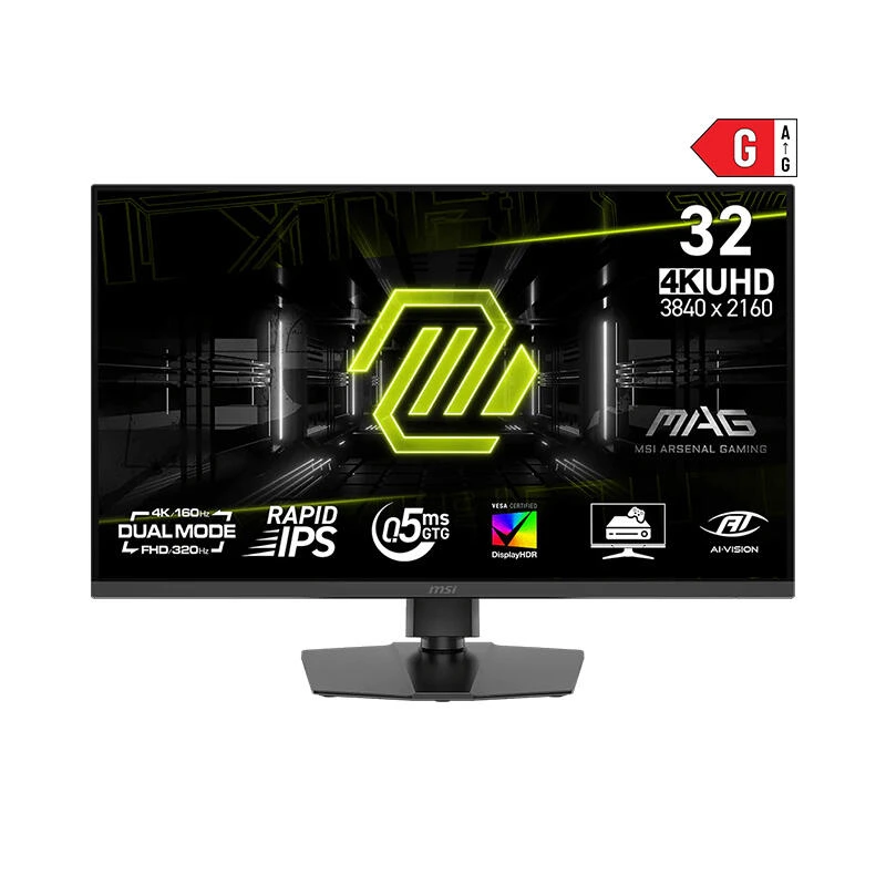 MSI Gaming Monitor 32 MAG 322URDF E16 9S6-3DD89T-012 Black | Monitor