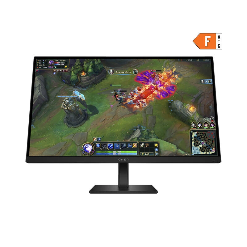 HP Omen 27 Gaming Monitor AV4H6E9 Black | მონიტორი