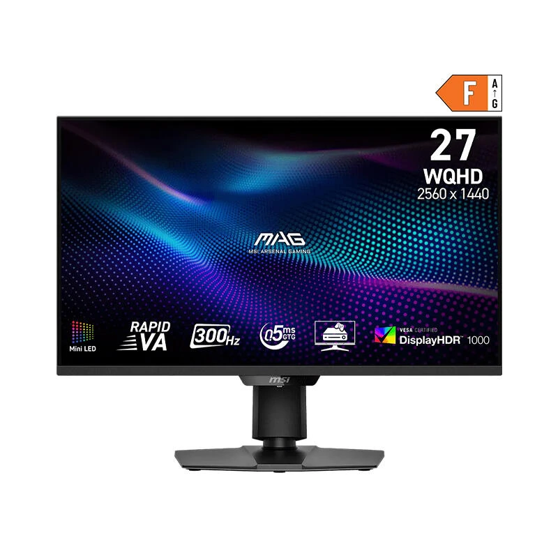 MSI Gaming Monitor 27 MAG 274QPF 9S6-3CF09H-028 Black | მონიტორი
