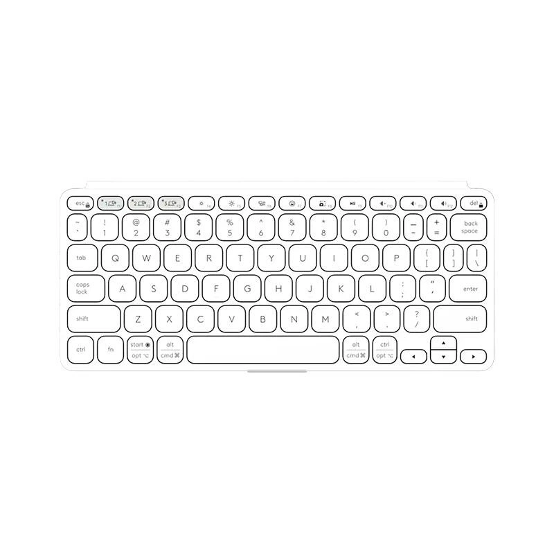 Logitech Keys To Go 2 Bluetooth Keyboard L920-012985 Pale Grey | Клавиатура