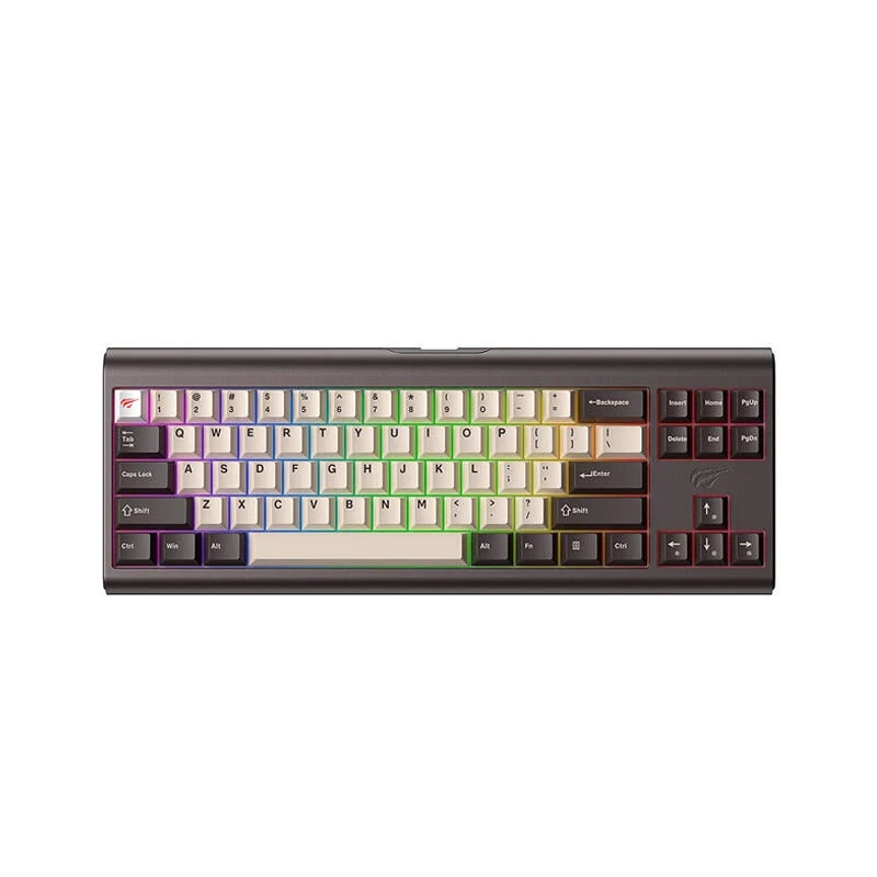 Havit KB896L x VKS Gaming Keyboard Ochre/Black | klaviatura