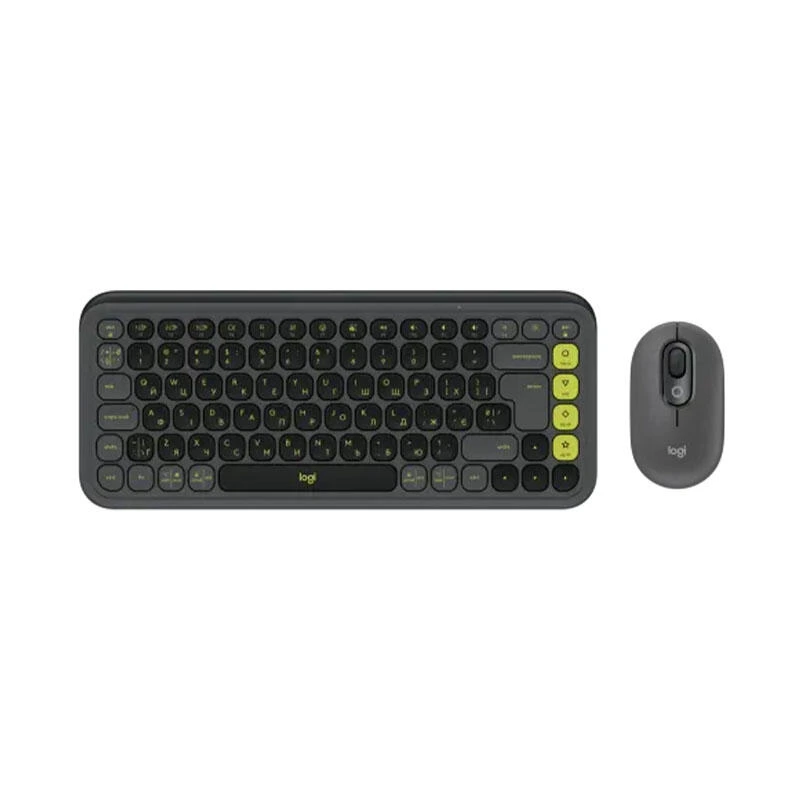 Logitech Pop Icon Combo L920-013140 Graphite | კლავიატურა