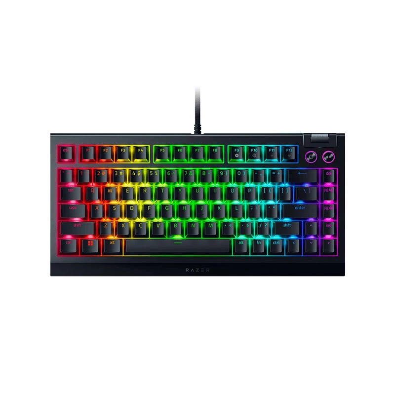 Razer Gaming Keyboard BlackWidow V4 75% 83 Key RZ03-05000100-R3M1 Black | Клавиатура