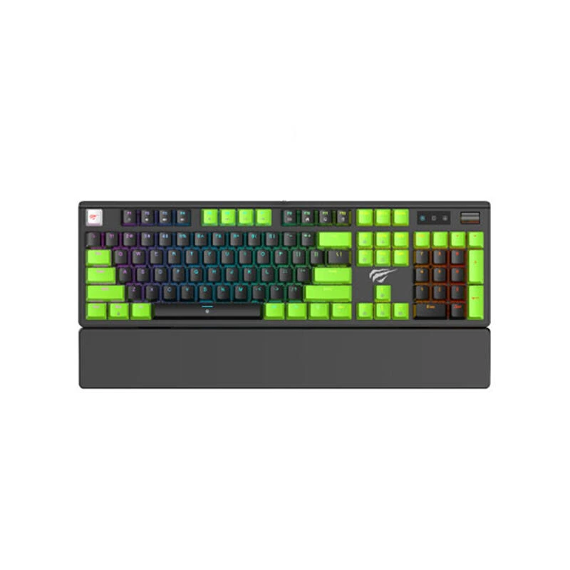 Havit KB926L Gaming Keyboard Black/Green | Клавиатура