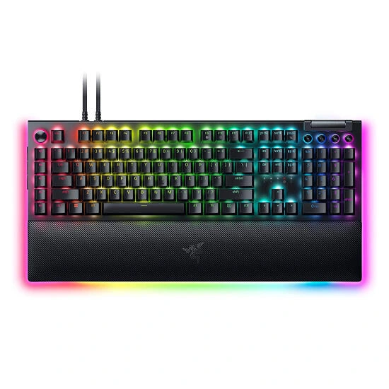 Razer Gaming Keyboard BlackWidow V4 Pro Green Switch Black | კლავიატურა