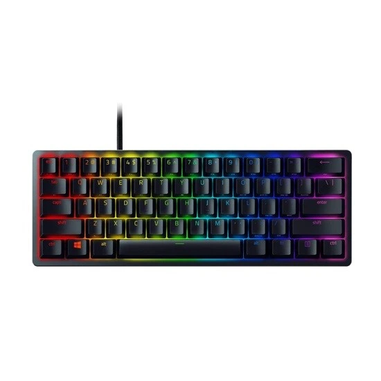 Razer Gaming Keyboard Huntsman Mini Red Switch USB US RGB Black | klaviatura
