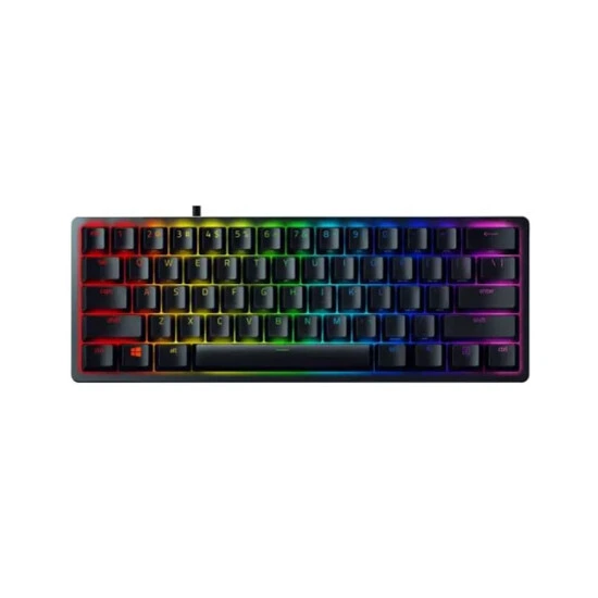 Razer Gaming Keyboard Huntsman Mini RGB 61key Purple Switch Black | კლავიატურა