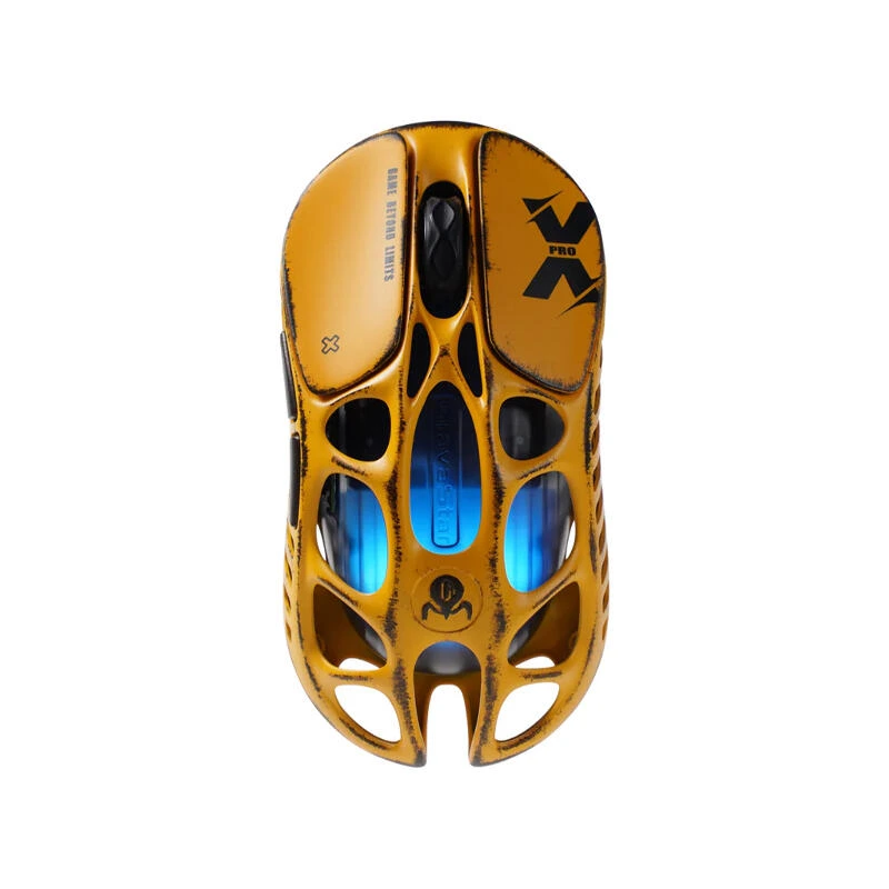 GravaStar Gaming Mouse Special Edition Mercury X Pro Wireless 8K Dongle Battle Worn Yellow | Мышь