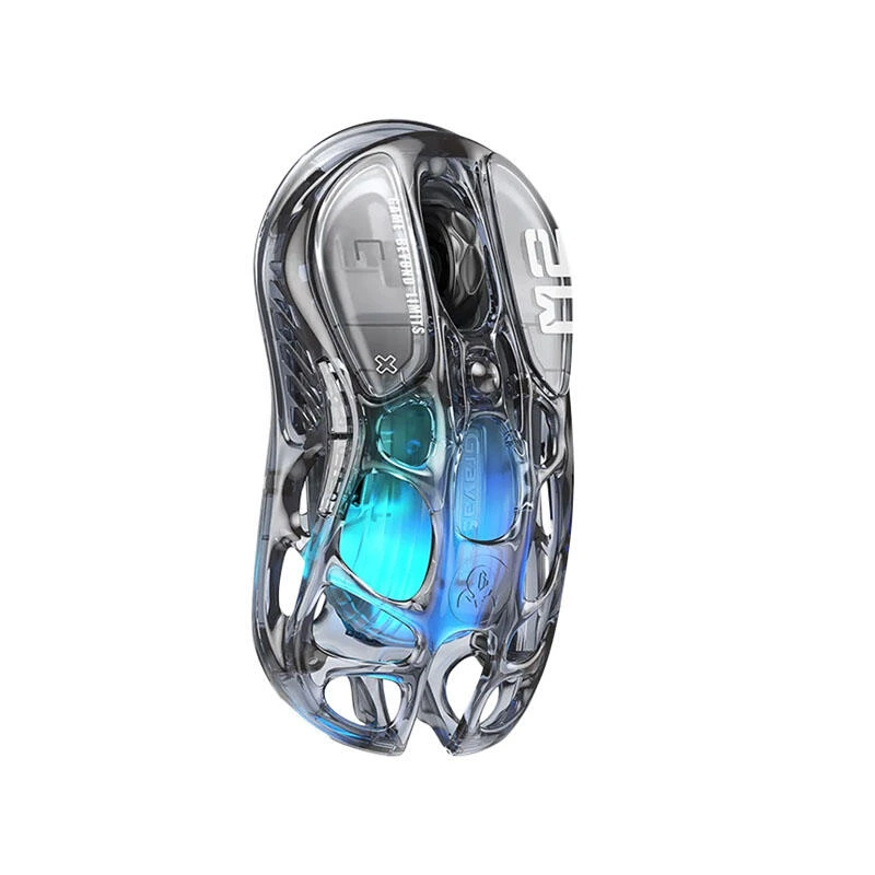GravaStar Gaming Mouse Mercury M2 Wireless Transparent Black | mausi