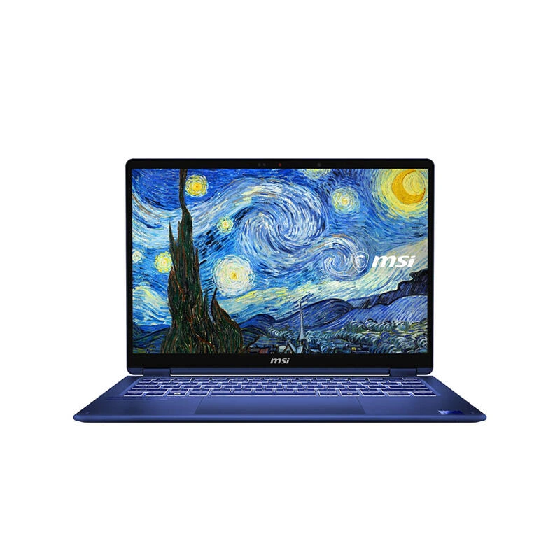 MSI Prestige 14 Flip Vincent van Gogh Edition 9S7-14T235-412, Intel Core Ultra X9 - 378H, Intel Arc Graphics, 32 GB RAM SSD 1TB, Free Dos, ლეპტოპი | ლეპტოპი