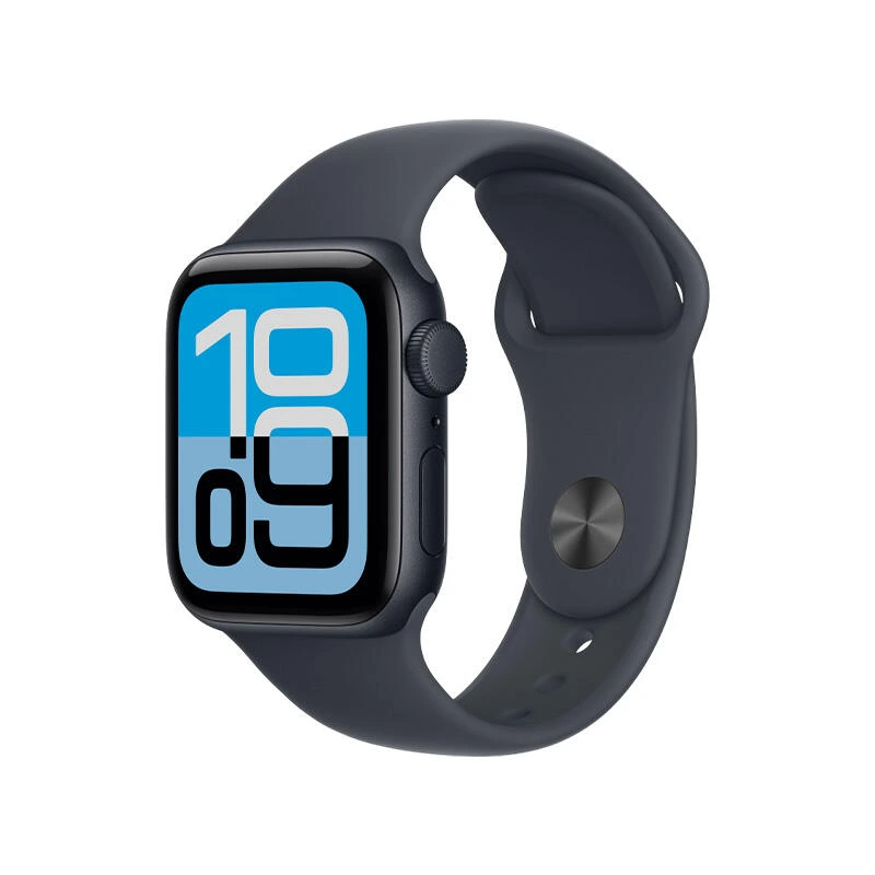 Apple Watch SE 3 GPS 40mm Midnight Aluminium Case With Midnight Sport Band MEH94 S/M | Часы